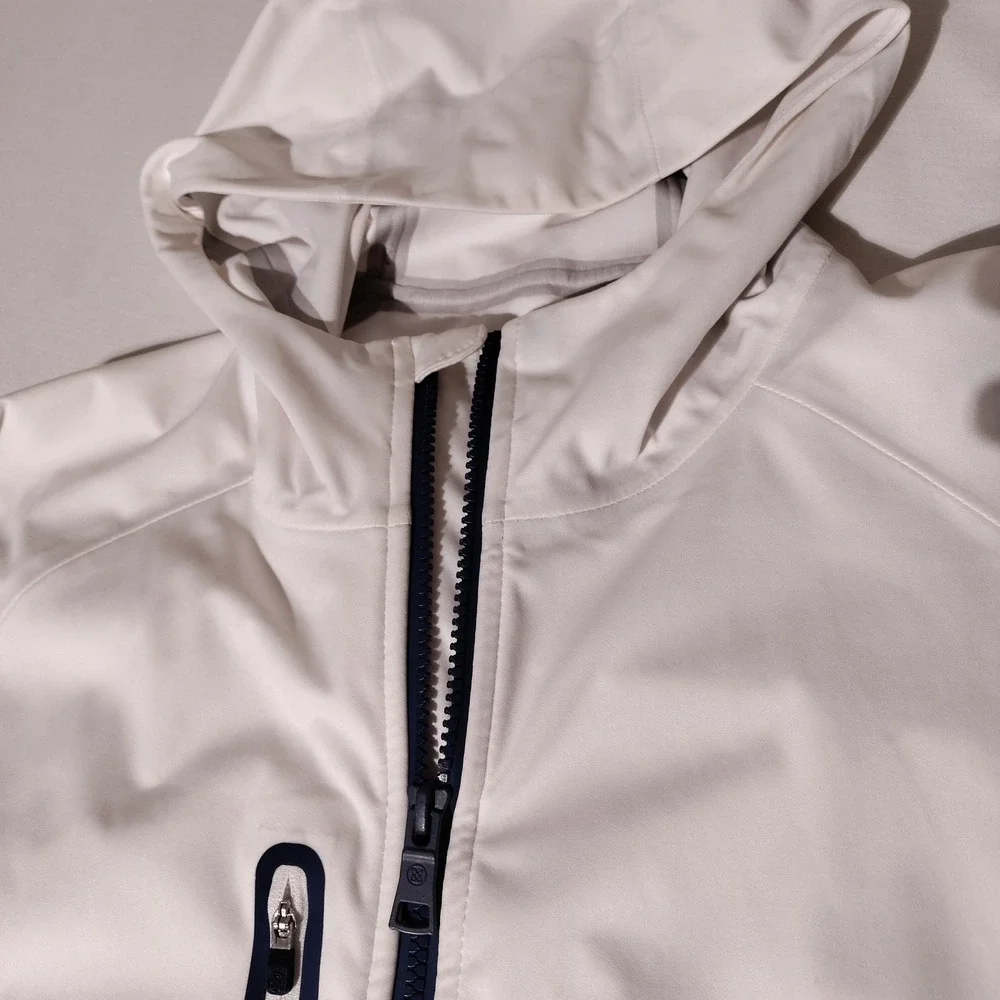 G/FORE Repeller Softshell Full Zip Hooded Jacket G4MS22O13 Sz Large - Imperfect